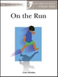 On the Run piano sheet music cover